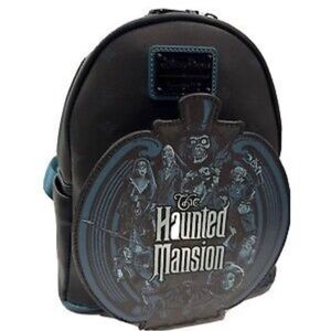 Loungefly Disney Parks The Haunted Mansion Glow-in-the-Dark Mini Backpack 2022
